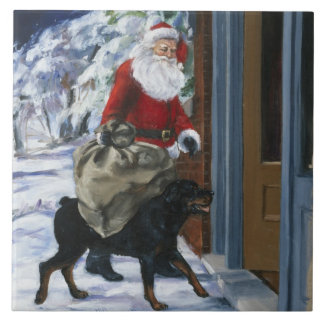 Carl Helping Santa Claus from <Carl's Christmas> b Tile