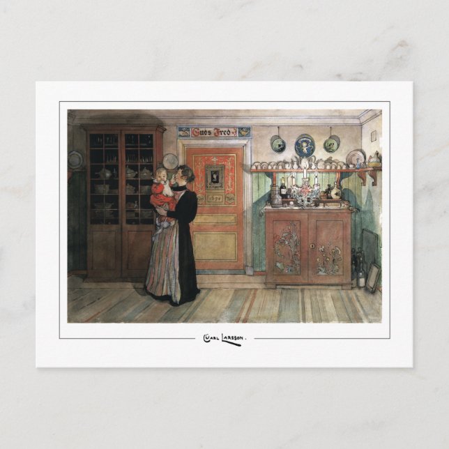 Carl Larsson #21 - Fine Art Postcard (Front)