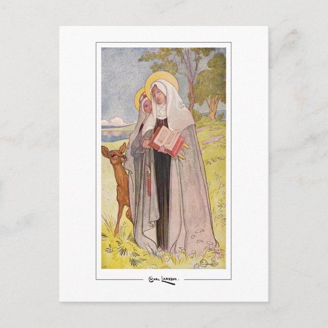 Carl Larsson #423 - Fine Art Postcard (Front)