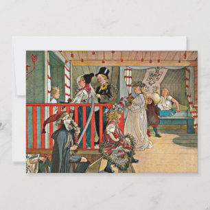 Carl Larsson - A Day of Celebration Card