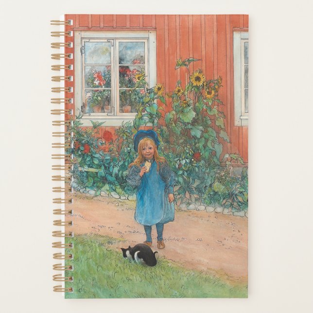 Carl Larsson - Brita With A Cat Planner (Front)