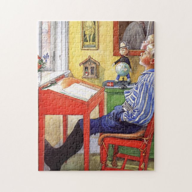 Carl Larsson - Realist Painter Jigsaw Puzzle (Vertical)