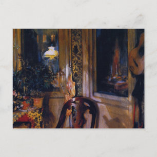 Carl Larsson Vintage The Toys Corner Postcard