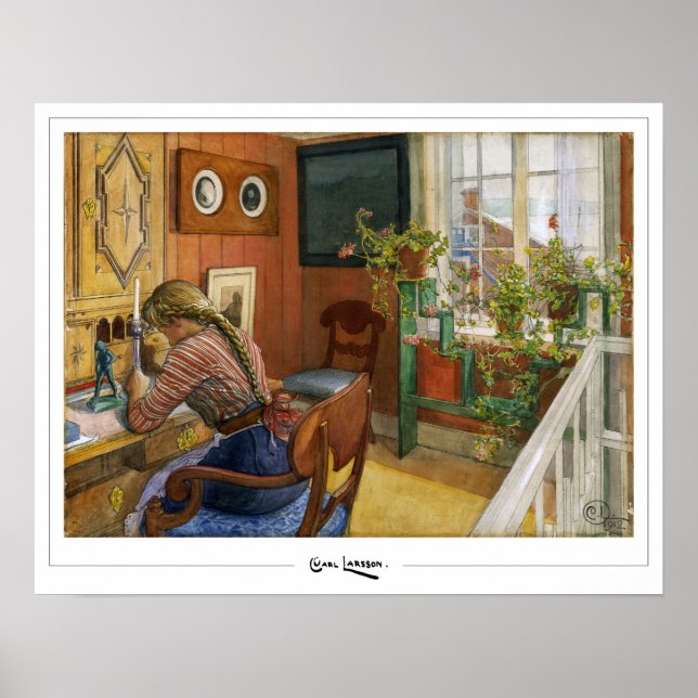 Carl Larsson Zedign Art Poster #10 (Front)