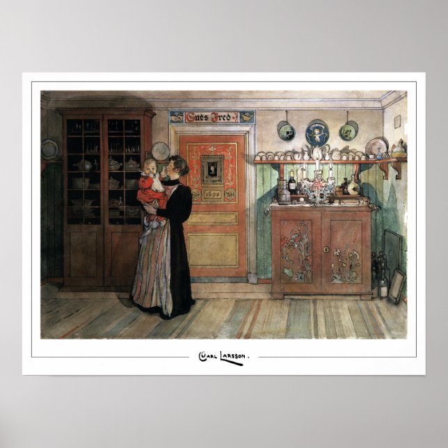 Carl Larsson Zedign Art Poster #21 (Front)