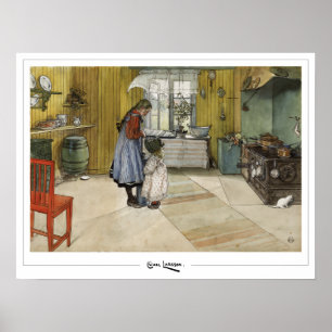 Carl Larsson Zedign Art Poster #373