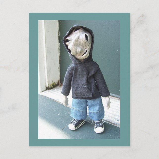 Carl the Alien Postcard (Front)