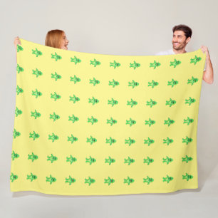 Carl the Creature Fleece Blanket