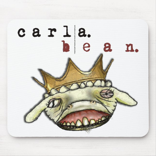 Carla Bean Lamb Mouse Pad (Front)