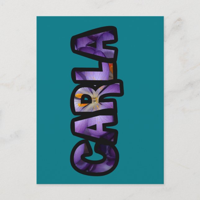 CARLA POSTCARD (Front)