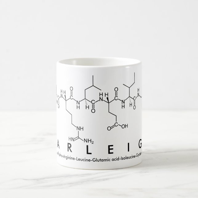 Carleigh peptide name mug (Center)