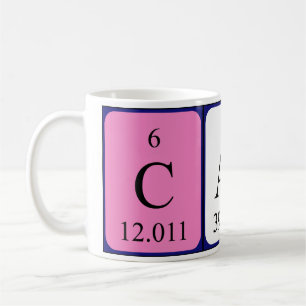 Carli periodic table name mug