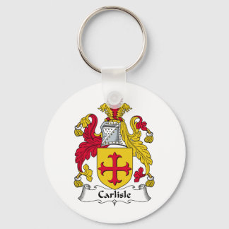 Carlisle Family Crest Key Ring