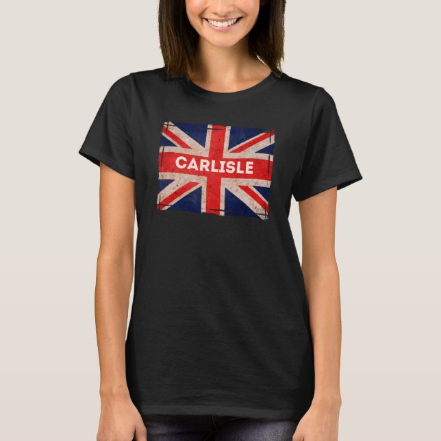 Carlisle Flag Border Town Proud North England T-Shirt (Front)