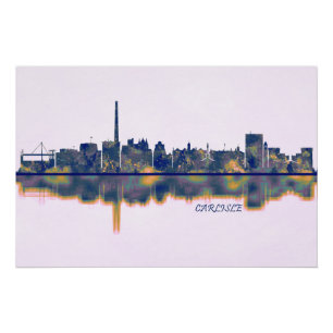 Carlisle Skyline Poster