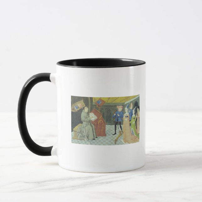 Carlo Marsuppini  illustration Mug (Left)
