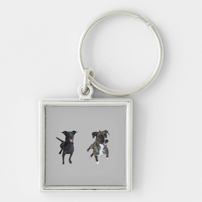 Carlos dogs key ring (Front)
