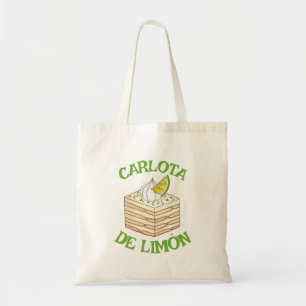 Carlota de Limón Mexican Lime Icebox Cake Slice Tote Bag