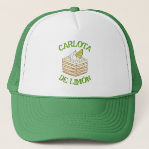 Carlota de Limón Mexican Lime Icebox Cake Slice Trucker Hat