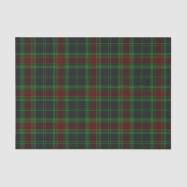 Carlow County Irish Tartan Tissue Paper (Front)