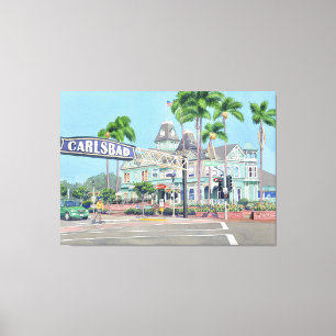 Carlsbad California Canvas Print