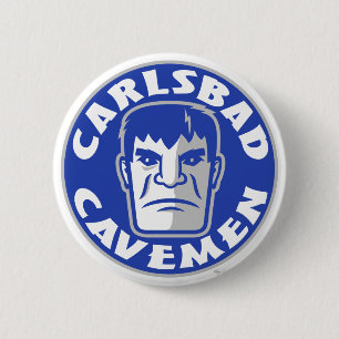 Carlsbad Cavemen Button