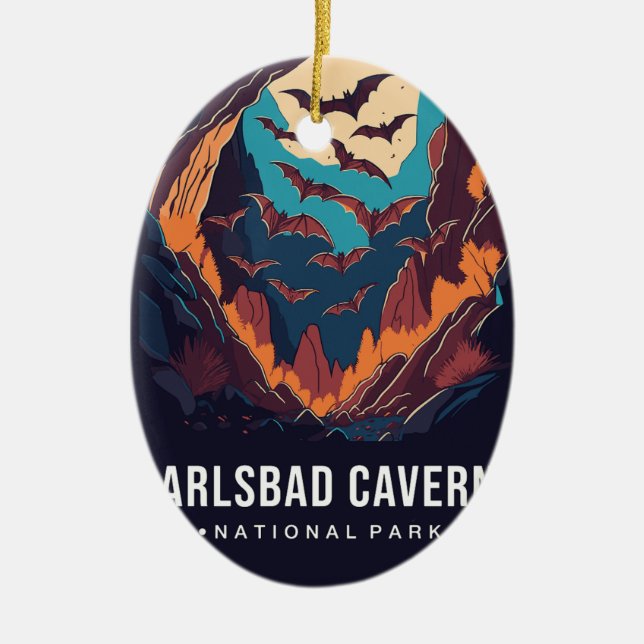 CARLSBAD CAVERN NATIONAL PARK ORNAMENT (Front)
