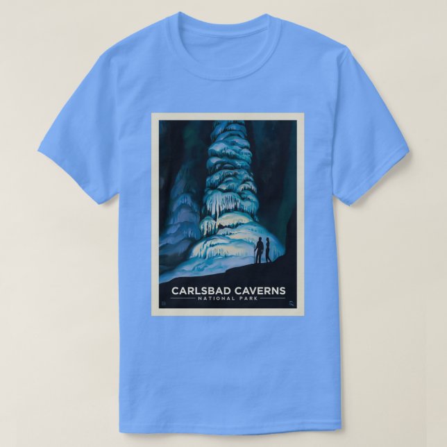 Carlsbad Caverns National Park 8 T-Shirt (Design Front)