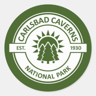 Carlsbad Caverns National Park Classic Round Sticker