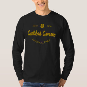 Carlsbad Caverns National Park Classic Script Styl T-Shirt