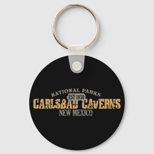 Carlsbad Caverns National Park Key Ring (Front)