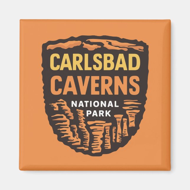 Carlsbad Caverns National Park New Mexico Magnet (Front)