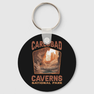 Carlsbad Caverns National Park New Mexico Nature H Key Ring