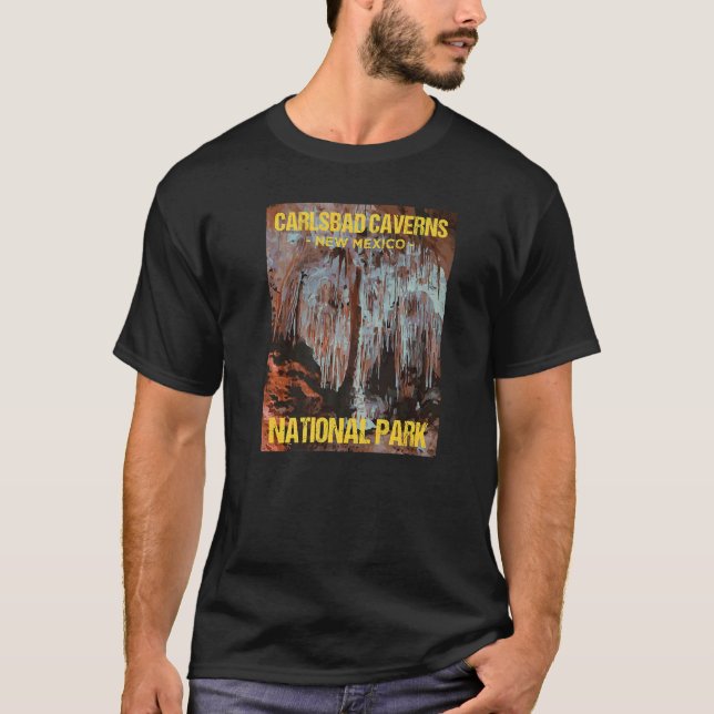 Carlsbad Caverns National Park New Mexico Poster T-Shirt (Front)