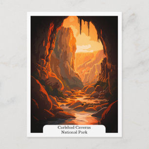 Carlsbad Caverns National Park, New Mexico USA Postcard