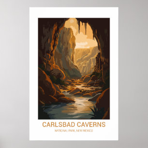 Carlsbad Caverns National Park New Mexico USA  Poster