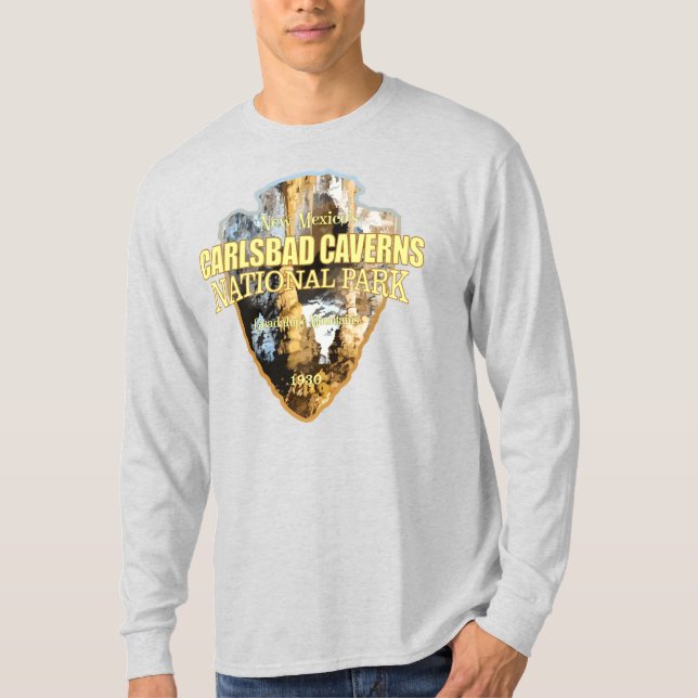 Carlsbad Caverns NP (arrowhead) T-Shirt (Front)