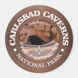 Carlsbad Caverns NP (rd)2 Magnet