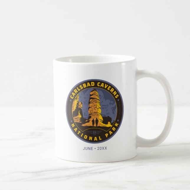 Carlsbad National Park Coffee Mug (Right)