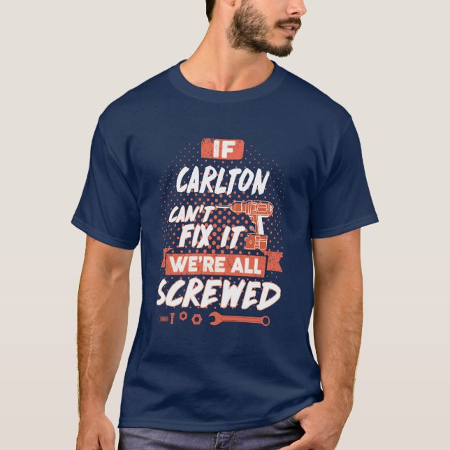 CARLTON shirt, CARLTON t shirt for men women (Front)