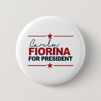 Carly Fiorina For President 2016 Signature 6 Cm Round Badge