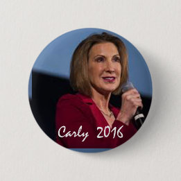 Carly Fiorina for President 6 Cm Round Badge