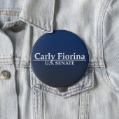 Carly Fiorina U.S. Senate 10 Cm Round Badge (In Situ)