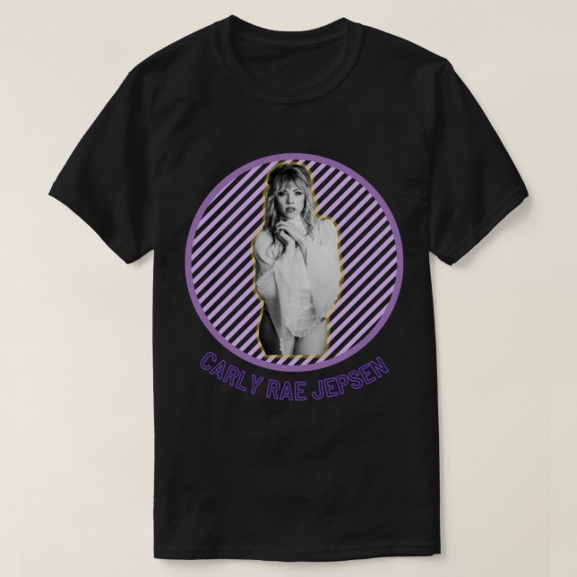 carly rae jepsen purple edit   T-Shirt (Design Front)