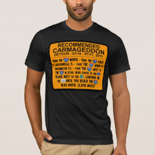 Carmageddon - Recommended Detour T-Shirt