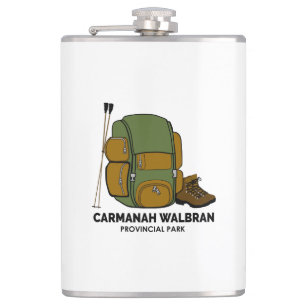 Carmanah Walbran Provincial Park Backpack Hip Flask