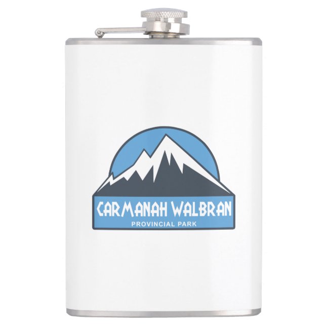 Carmanah Walbran Provincial Park Hip Flask (Front)