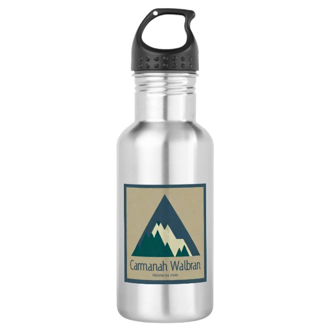 Carmanah Walbran Provincial Park Rustic 532 Ml Water Bottle (Front)