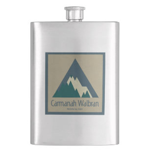 Carmanah Walbran Provincial Park Rustic Hip Flask