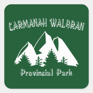 Carmanah Walbran Provincial Park Square Sticker